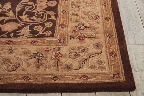 Nourison HERITAGE HALL Brown 99 X 139 Area Rug 99446040473 805-98664 Image 2