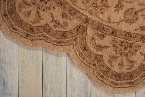 Nourison Heritage Hall Beige Star 80 X 80 Area Rug 805-98672 Image 1