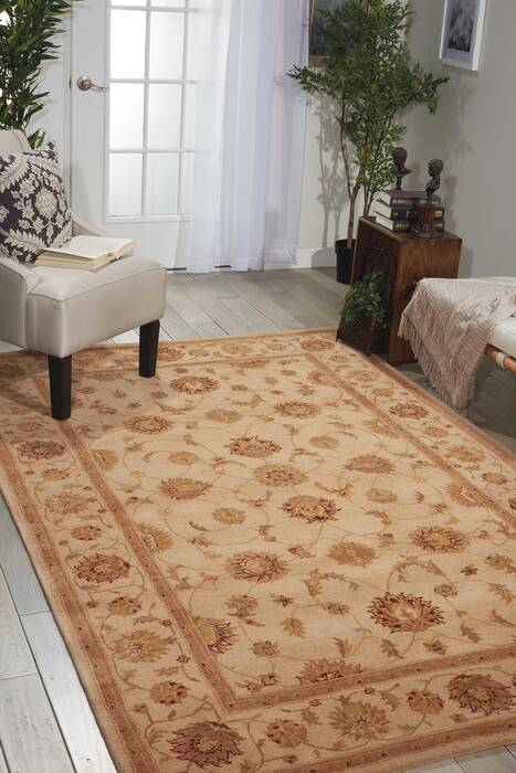 Nourison Heritage Hall Beige 86 X 116 Area Rug 805-98673 Image 2