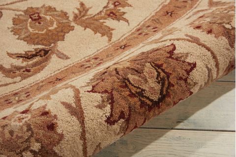 Nourison HERITAGE HALL Beige Round 90 X 90 Area Rug 99446255297 805-98674 Image 4