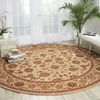 Nourison HERITAGE HALL Beige Round 90 X 90 Area Rug 99446255297 805-98674 Thumb 1