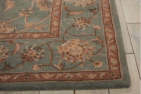 Nourison HERITAGE HALL Blue Runner 26 X 80 Area Rug 99446813756 805-98690 Image 2