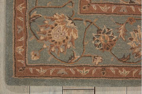 Nourison HERITAGE HALL Blue Runner 26 X 80 Area Rug 99446813756 805-98690 Image 3