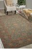 Nourison HERITAGE HALL Blue Runner 26 X 80 Area Rug 99446813756 805-98690 Thumb 1