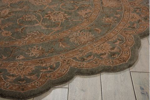Nourison HERITAGE HALL Blue Star 60 X 60 Area Rug 99446814296 805-98693 Image 2