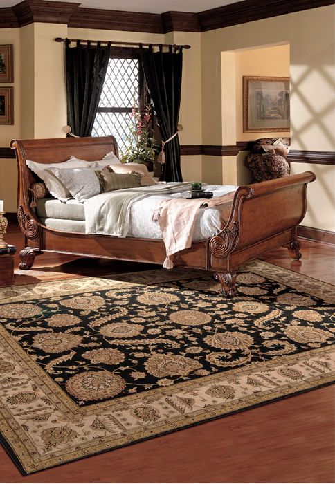Nourison HERITAGE HALL Black 26 X 42 Area Rug 99446719607 805-98713 Image 1