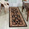 Nourison Heritage Hall Black Runner 26 X 80 Area Rug 805-98714 Thumb 3
