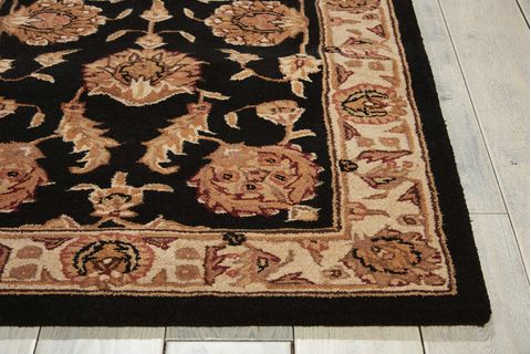 Nourison HERITAGE HALL Black 39 X 59 Area Rug 99446521156 805-98715 Image 2