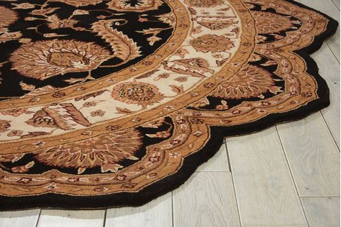 Nourison HERITAGE HALL Black Star 80 X 80 Area Rug 99446522320 805-98719 Image 2