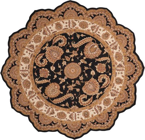 Nourison HERITAGE HALL Black Star 80 X 80 Area Rug 99446522320 805-98719 Image 0