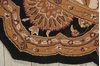 Nourison HERITAGE HALL Black Star 80 X 80 Area Rug 99446522320 805-98719 Thumb 3