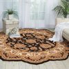 Nourison HERITAGE HALL Black Round 90 X 90 Area Rug 99446721044 805-98721 Thumb 1