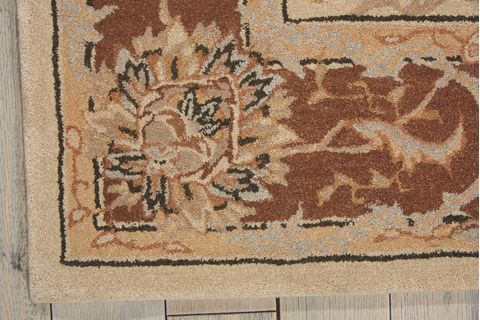 Nourison HERITAGE HALL Beige 120 X 150 Area Rug 99446013262 805-98723 Image 3