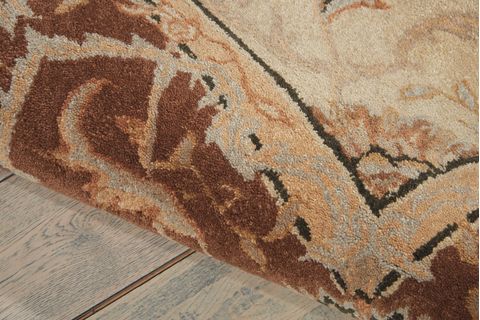 Nourison HERITAGE HALL Beige 120 X 150 Area Rug 99446013262 805-98723 Image 4