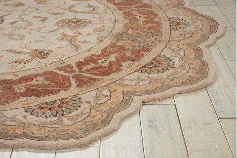 Nourison HERITAGE HALL Beige Star 80 X 80 Area Rug 99446012906 805-98730 Image 2