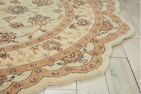 Nourison HERITAGE HALL Beige Star 80 X 80 Area Rug 99446312907 805-98741 Image 2