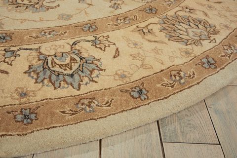 Nourison HERITAGE HALL Beige Round 90 X 90 Area Rug 99446312990 805-98743 Image 2