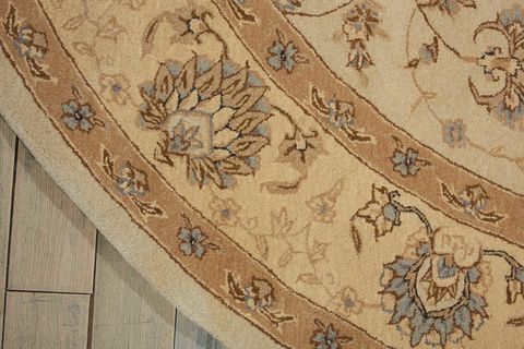 Nourison HERITAGE HALL Beige Round 90 X 90 Area Rug 99446312990 805-98743 Image 3