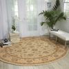 Nourison HERITAGE HALL Beige Round 90 X 90 Area Rug 99446312990 805-98743 Thumb 1