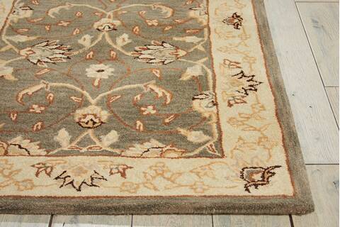 Nourison Heritage Hall Grey Runner 26 X 80 Area Rug 805-98758 Image 4