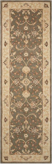 Nourison Heritage Hall Grey Runner 26 X 80 Area Rug 805-98758 Image 0