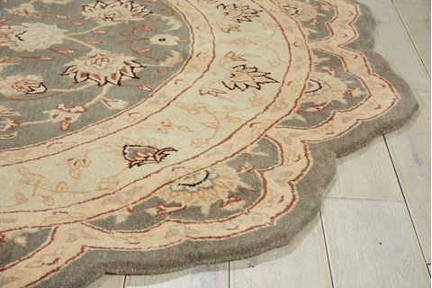 Nourison HERITAGE HALL Grey Star 80 X 80 Area Rug 99446312792 805-98763 Image 2
