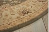 Nourison HERITAGE HALL Grey Round 90 X 90 Area Rug 99446313003 805-98765 Thumb 2