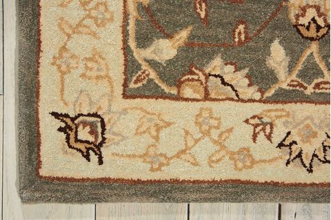 Nourison HERITAGE HALL Grey 99 X 139 Area Rug 99446312815 805-98766 Image 3
