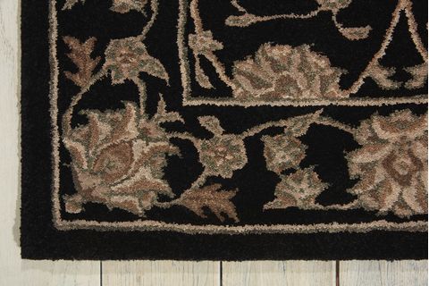 Nourison HERITAGE HALL Black Runner 26 X 80 Area Rug 99446288653 805-98769 Image 3