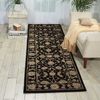 Nourison HERITAGE HALL Black Runner 26 X 80 Area Rug 99446288653 805-98769 Thumb 1