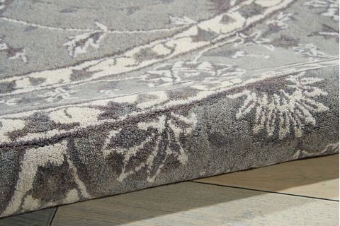 Nourison HERITAGE HALL Grey Star 60 X 60 Area Rug 99446271907 805-98783 Image 4