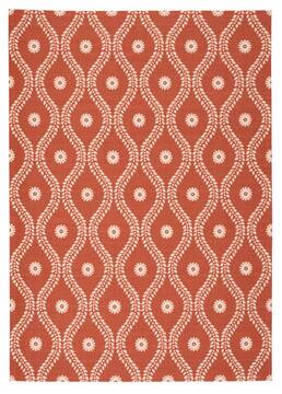 Nourison Home & Garden Red 10'0" X 13'0" Area Rug  805-98864