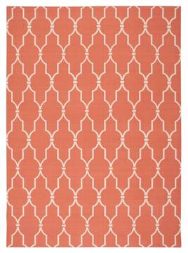Nourison Home & Garden Orange 10'0" X 13'0" Area Rug  805-98876