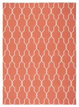 Nourison Home & Garden Orange 10'0" X 13'0" Area Rug  805-98876