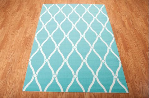 Nourison HOME GARDEN Blue 44 X 63 Area Rug 99446207722 805-98881 Image 2