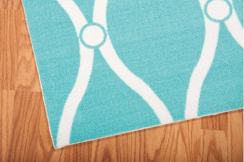 Nourison HOME GARDEN Blue 44 X 63 Area Rug 99446207722 805-98881 Image 3