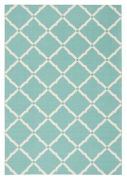 Nourison Home & Garden Blue 10'0" X 13'0" Area Rug  805-98900