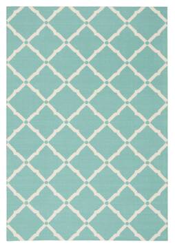 Nourison Home & Garden Blue 10'0" X 13'0" Area Rug  805-98900