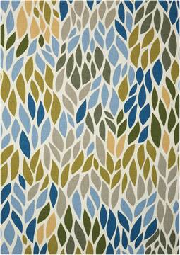 Nourison Home & Garden Multicolor Rectangle 10x13 ft Polyester Carpet 98932