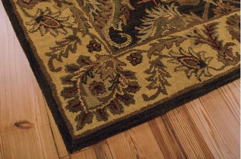 Nourison INDIA HOUSE Green 50 X 80 Area Rug 99446803580 805-99014 Image 3
