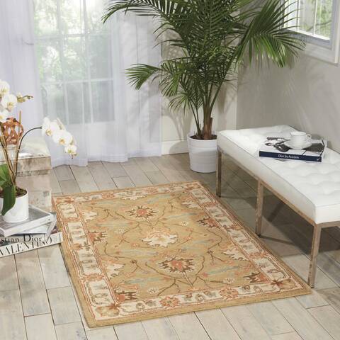 Nourison India House Green 26 X 40 Area Rug 805-99059 Image 3