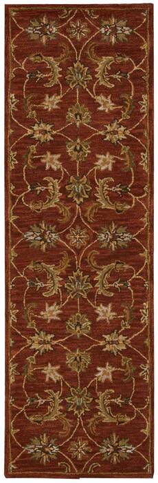 Nourison India House Red Runner 23 X 76 Area Rug 805-99063 Image 0