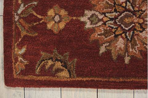 Nourison India House Red 80 X 106 Area Rug 805-99067 Image 1