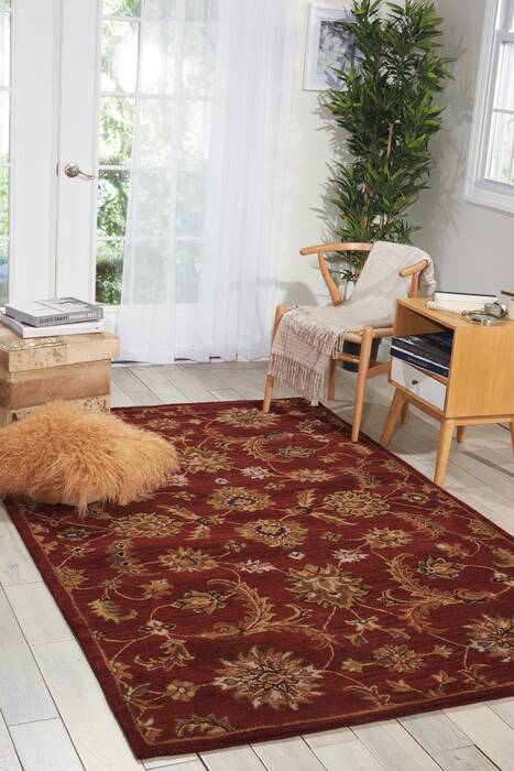 Nourison India House Red 80 X 106 Area Rug 805-99067 Image 3