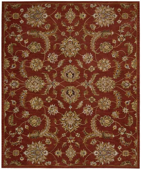 Nourison India House Red 80 X 106 Area Rug 805-99067 Image 0