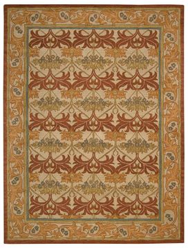 Nourison INDIA HOUSE Beige 8'0" X 10'6" Area Rug 99446231598 805-99107