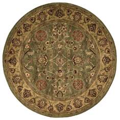 Nourison Jaipur Green Round 6'0" X 6'0" Area Rug  805-99151