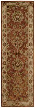 Nourison Jaipur Red Runner 2'4" X 8'0" Area Rug  805-99156
