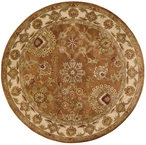 Nourison Jaipur Red Round 60 X 60 Area Rug 805-99159 Image 0