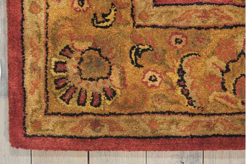 Nourison Jaipur Red Round 60 X 60 Area Rug 805-99175 Image 1